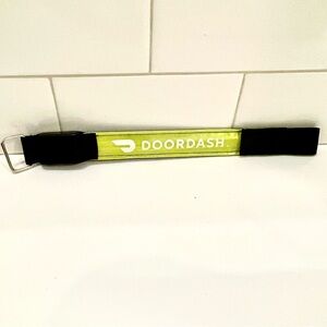 💚 DoorDash Reflective LED Safety Strap Adjustable Bag Bike night runner biker